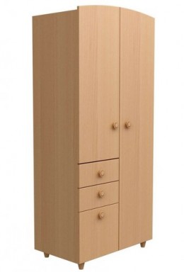 Шкаф в детскую комнату из экологически чистых материалов