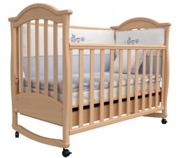 Детская кроватка Соня ЛД из экологически чистых материалов